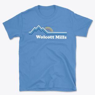 Wolcott Mills Michigan Mountain View Basic T-Shirt