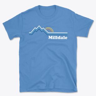 Milldale Tennessee Mountain View Basic T-Shirt