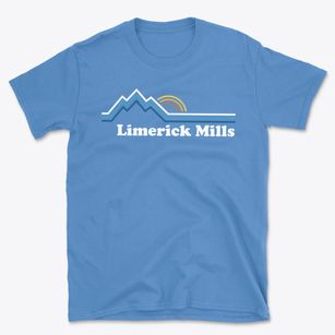 Limerick Mills Maine Mountain View Basic T-Shirt
