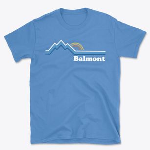 Balmont Montana Mountain View Basic T-Shirt