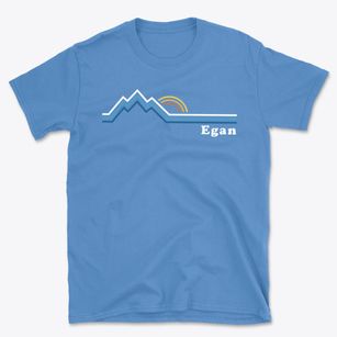 Egan Tennessee Mountain View Basic T-Shirt