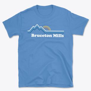 Bruceton Mills West Virginia Mountain View Basic T-Shirt