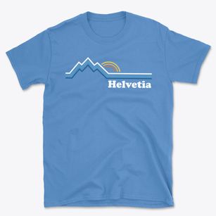 Helvetia Pennsylvania Mountain View Basic T-Shirt
