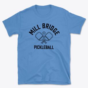 Mill Bridge North Carolina Pickleball Basic T-Shirt
