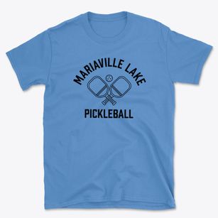 Mariaville Lake New York Pickleball Basic T-Shirt