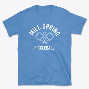 Mill Spring North Carolina Pickleball Basic T-Shirt