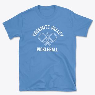 Yosemite Valley California Pickleball Basic T-Shirt