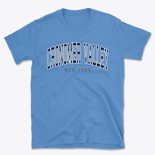 Cronomer Valley New York Traditional Basic T-Shirt