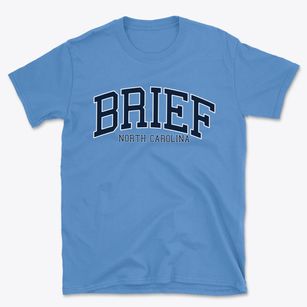 Brief North Carolina Traditional Basic T-Shirt