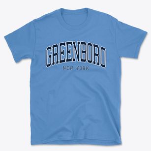 Greenboro New York Traditional Basic T-Shirt