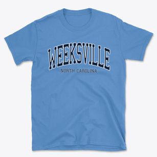 Weeksville North Carolina Traditional Basic T-Shirt