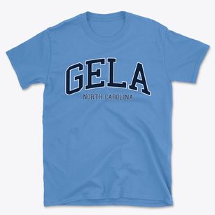 Gela North Carolina Traditional Basic T-Shirt