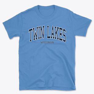 Twin Lakes Wisconsin Traditional Basic T-Shirt