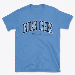 Indian Creek Missouri Traditional Basic T-Shirt