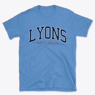 Lyons North Carolina Traditional Basic T-Shirt