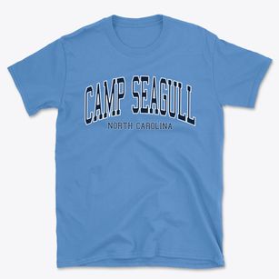 Camp Seagull North Carolina Traditional Basic T-Shirt
