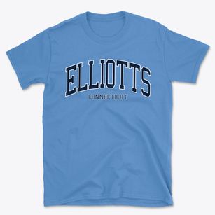 Elliotts Connecticut Traditional Basic T-Shirt