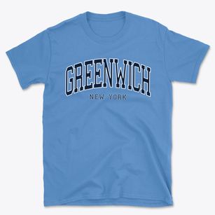 Greenwich New York Traditional Basic T-Shirt