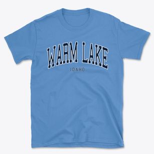 Warm Lake Idaho Traditional Basic T-Shirt