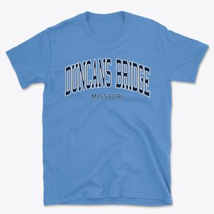 Duncans Bridge Missouri Traditional Basic T-Shirt