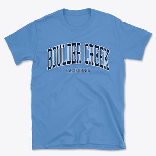 Boulder Creek California Traditional Basic T-Shirt