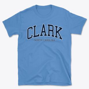 Clark North Carolina Traditional Basic T-Shirt
