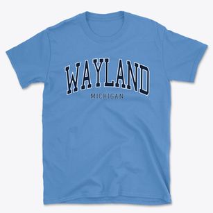 Wayland Michigan Traditional Basic T-Shirt
