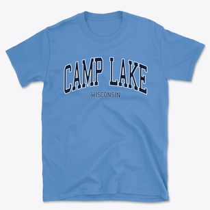 Camp Lake Wisconsin Traditional Basic T-Shirt