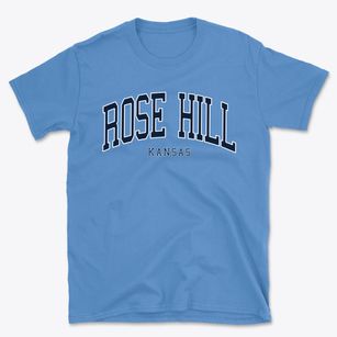Rose Hill Kansas Traditional Basic T-Shirt