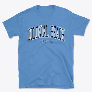 Colonial Beach Virginia Traditional Basic T-Shirt