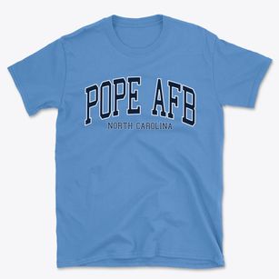 Pope Afb North Carolina Traditional Basic T-Shirt