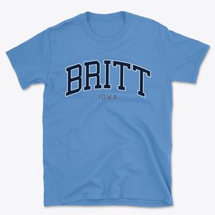 Britt Iowa Traditional Basic T-Shirt