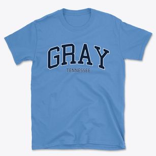 Gray Tennessee Traditional Basic T-Shirt