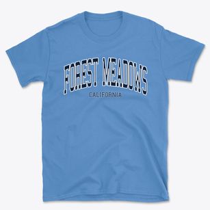 Forest Meadows California Traditional Basic T-Shirt