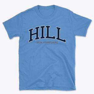 Hill New Hampshire Traditional Basic T-Shirt
