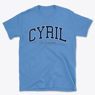 Cyril Oklahoma Traditional Basic T-Shirt