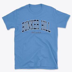 Bunker Hill Indiana Traditional Basic T-Shirt