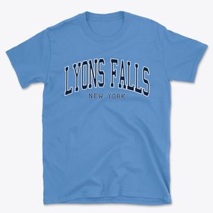 Lyons Falls New York Traditional Basic T-Shirt