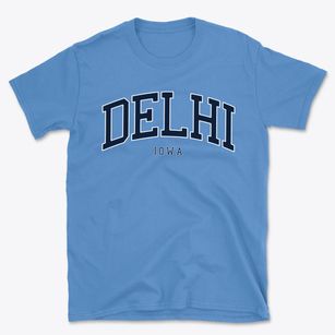 Delhi Iowa Traditional Basic T-Shirt