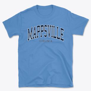 Mappsville Virginia Traditional Basic T-Shirt