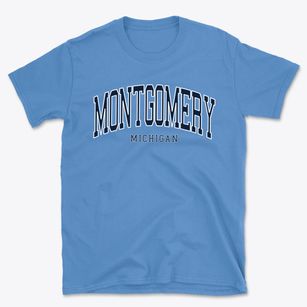 Montgomery Michigan Traditional Basic T-Shirt