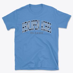 Henlopen Acres Delaware Traditional Basic T-Shirt