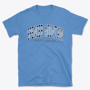 Spencer Mountain North Carolina Traditional Basic T-Shirt