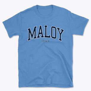 Maloy Iowa Traditional Basic T-Shirt
