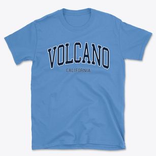 Volcano California Traditional Basic T-Shirt