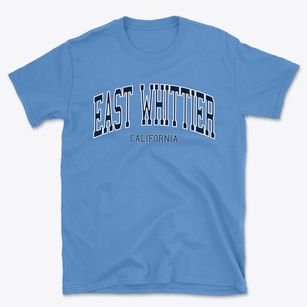 East Whittier California Traditional Basic T-Shirt