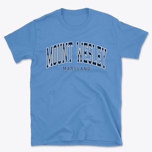 Mount Wesley Maryland Traditional Basic T-Shirt