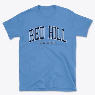 Red Hill New Jersey Traditional Basic T-Shirt