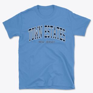 Town Estates New Jersey Traditional Basic T-Shirt