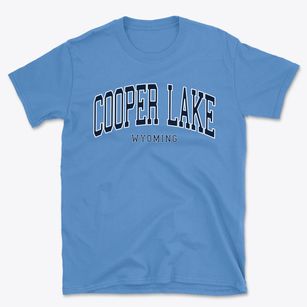 Cooper Lake Wyoming Traditional Basic T-Shirt